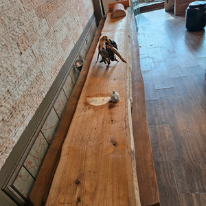 통 원목 상판 판재