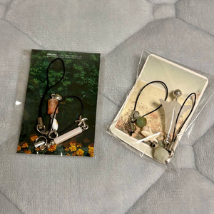 (미개봉) 비즈 키링 4개 일괄