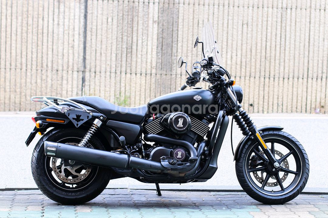 스트리트750 할리데이비슨 2016년식 오토바이 판매--3