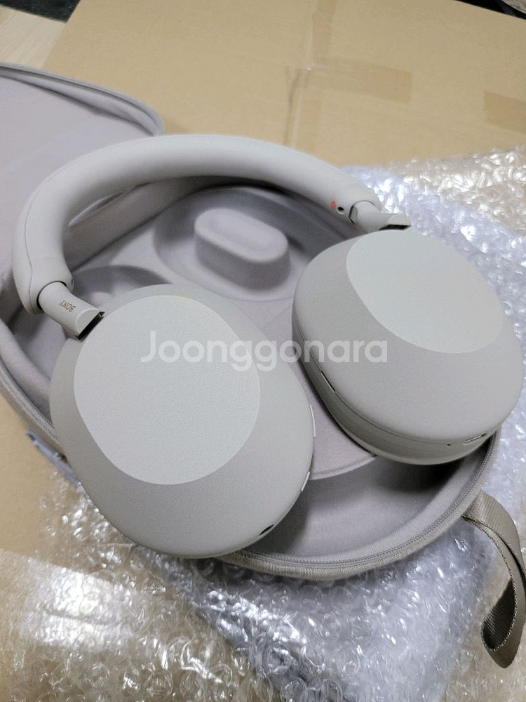 소니 무선헤드폰 마크5 (WH-1000XM5) 실버--2