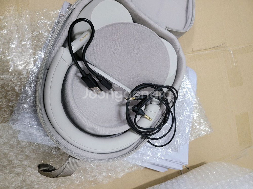 소니 무선헤드폰 마크5 (WH-1000XM5) 실버--3