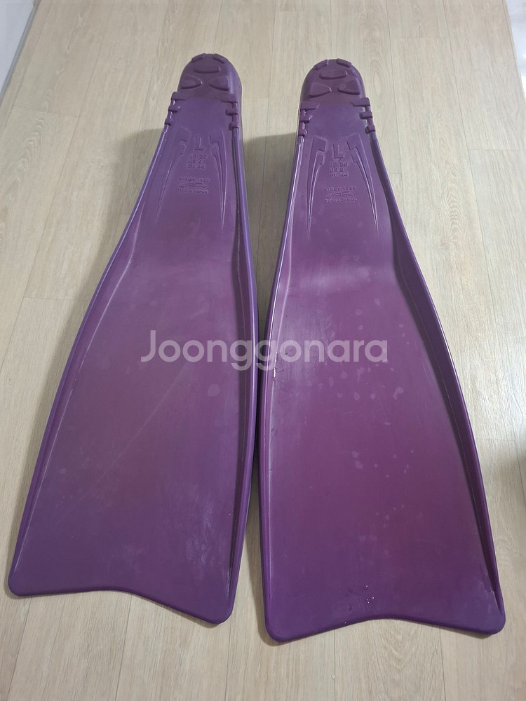 스쿠버 다이빙 GULL 슈퍼뮤 프리다이빙 핀--3