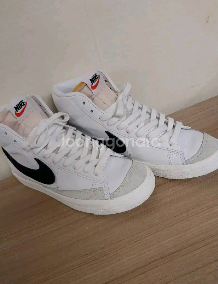 남성 나이키 블레이저 미드77 빈티지 운동화 (250)--2