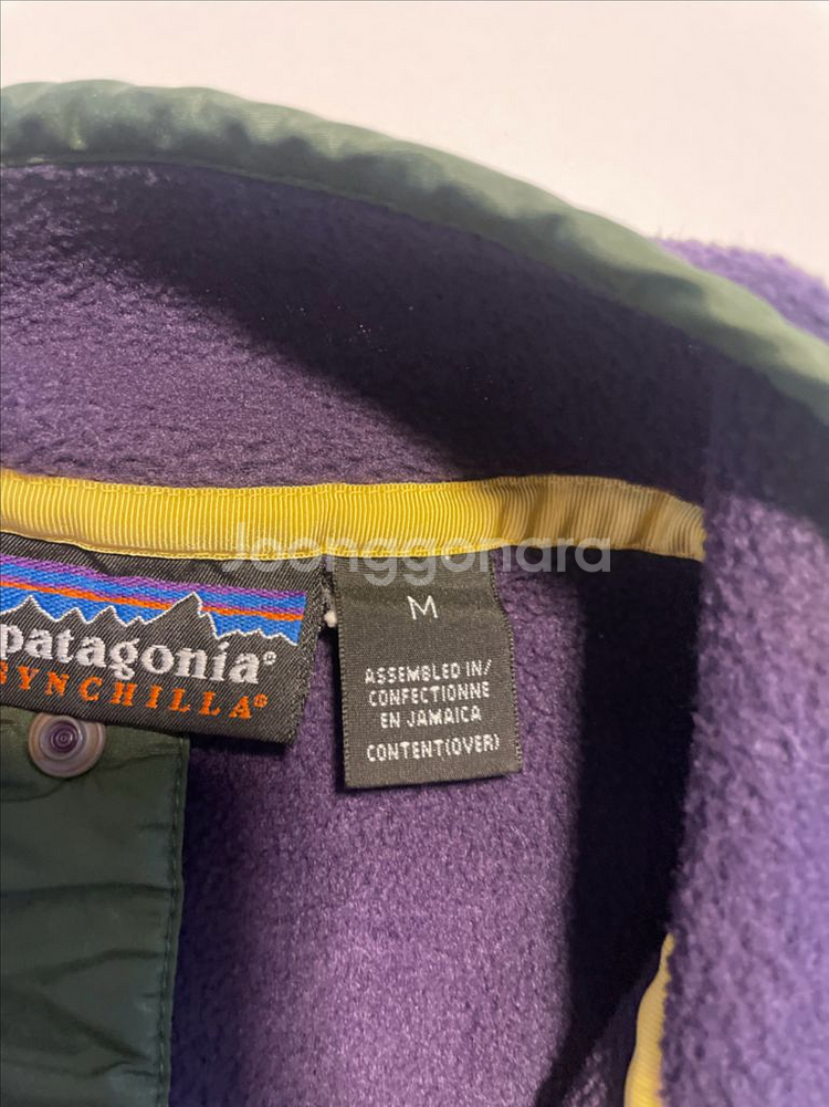 파타고니아 신칠라 퍼플 색상 M--6