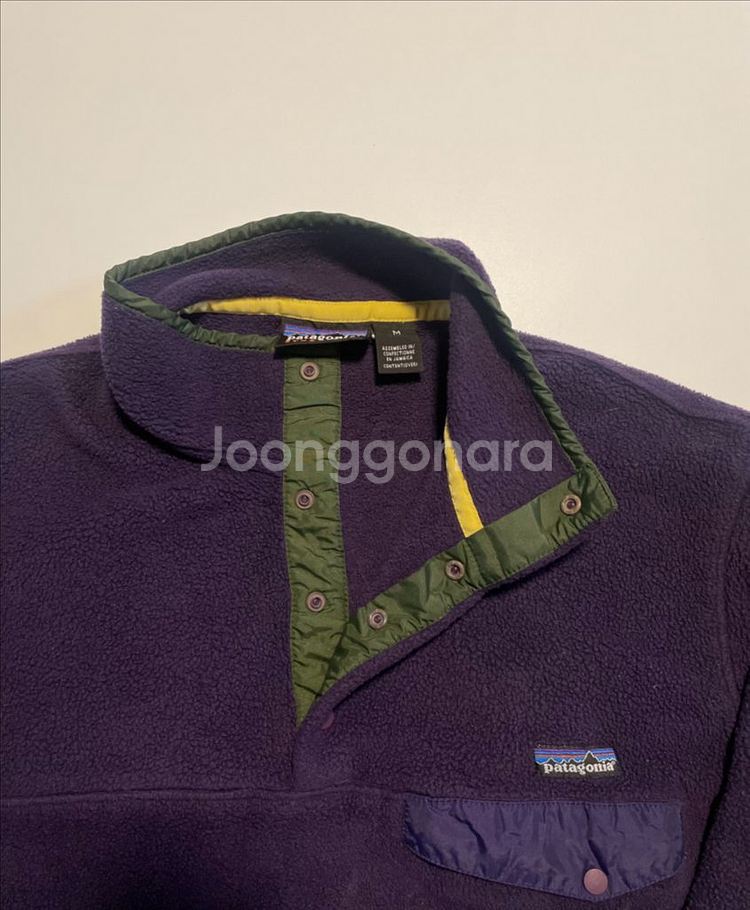 파타고니아 신칠라 퍼플 색상 M--5