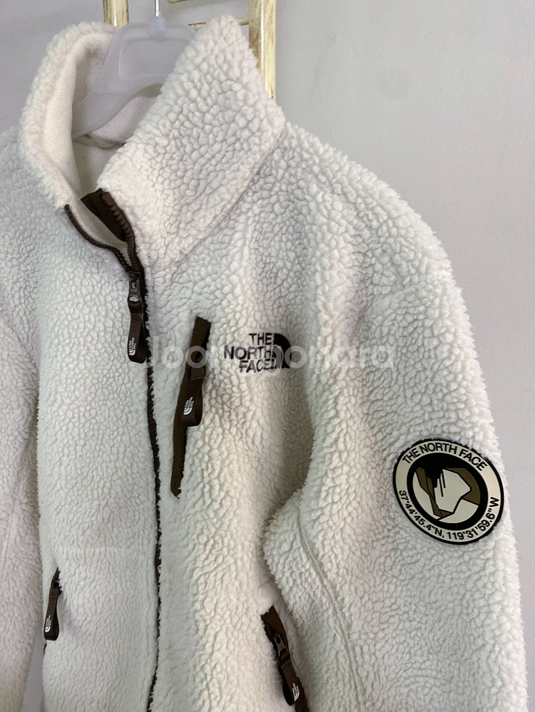 (85(XS)노스페이스화이트라벨여자뽀글이점퍼--1