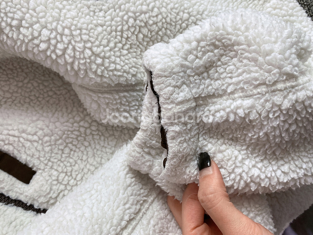 (85(XS)노스페이스화이트라벨여자뽀글이점퍼--4