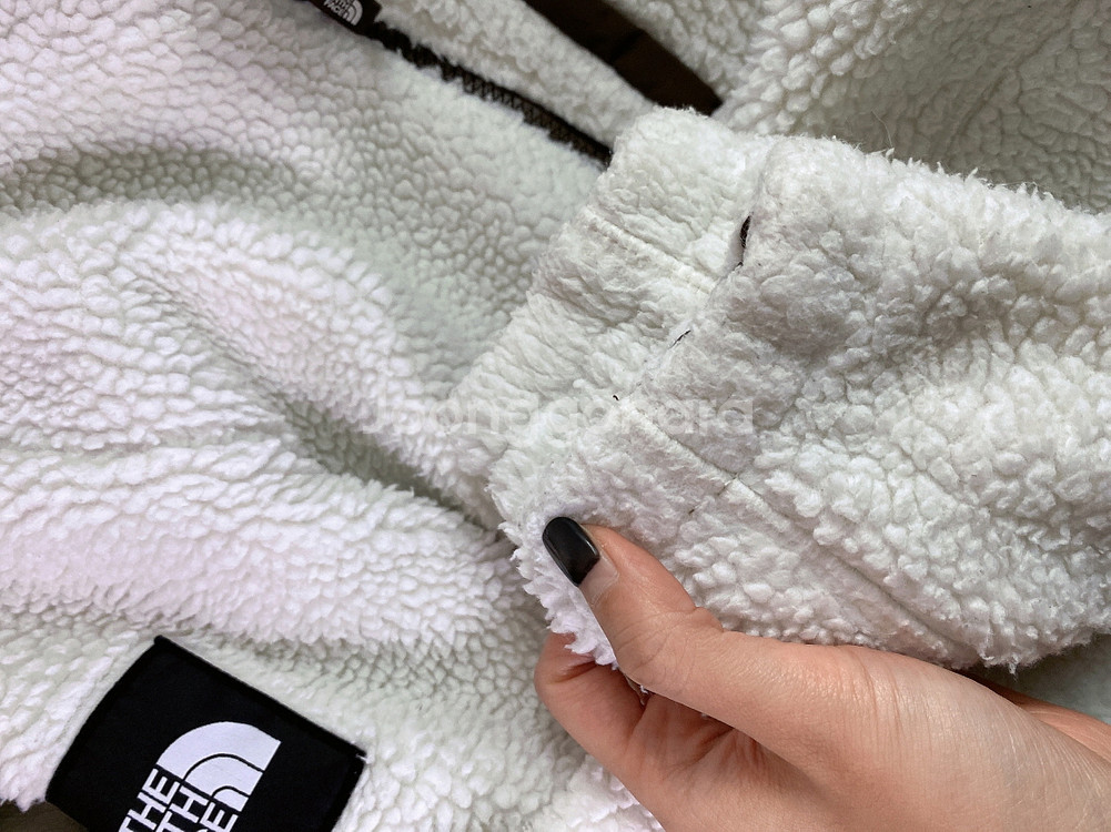 (85(XS)노스페이스화이트라벨여자뽀글이점퍼--5