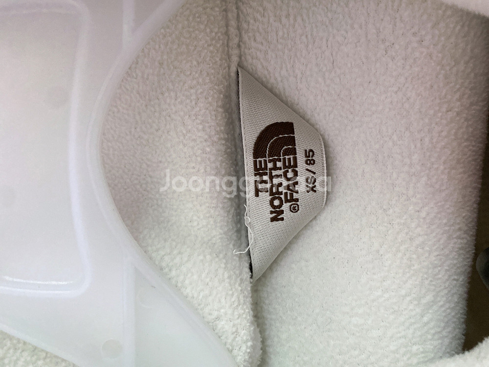 (85(XS)노스페이스화이트라벨여자뽀글이점퍼--6