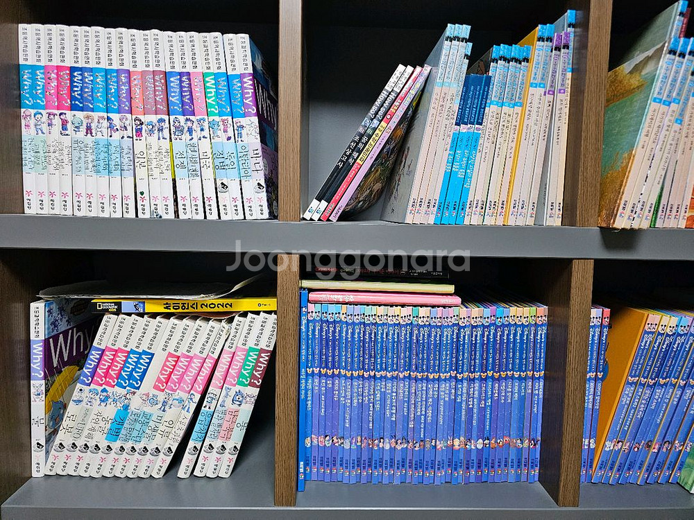 관상용 이였던.. 책장+Why책 외 한번에 팝니다--2