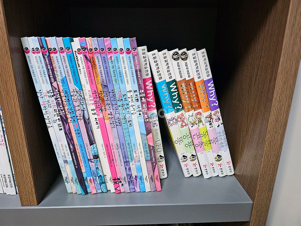 관상용 이였던.. 책장+Why책 외 한번에 팝니다--3