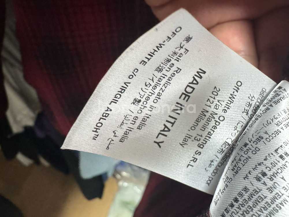 오프화이트 플란넬 셔츠--2