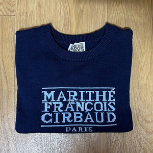 [마리떼프랑소와저버] 네이비 반팔 니트 S