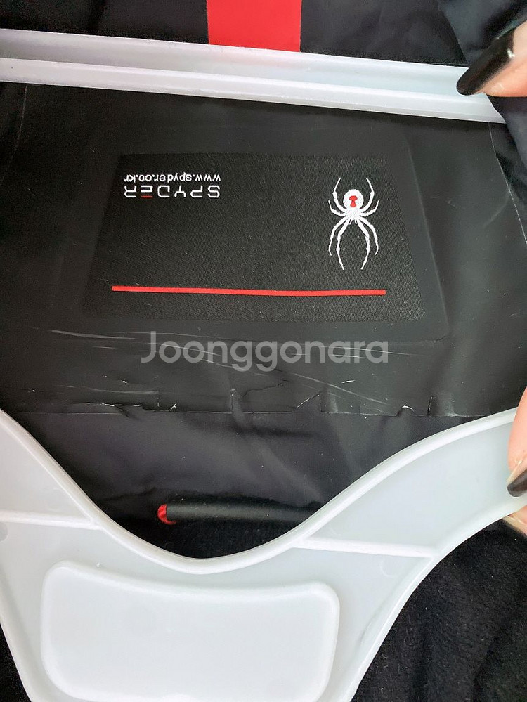 (105(XL)스파이더남자오리털U.S스키팀패딩조끼--5