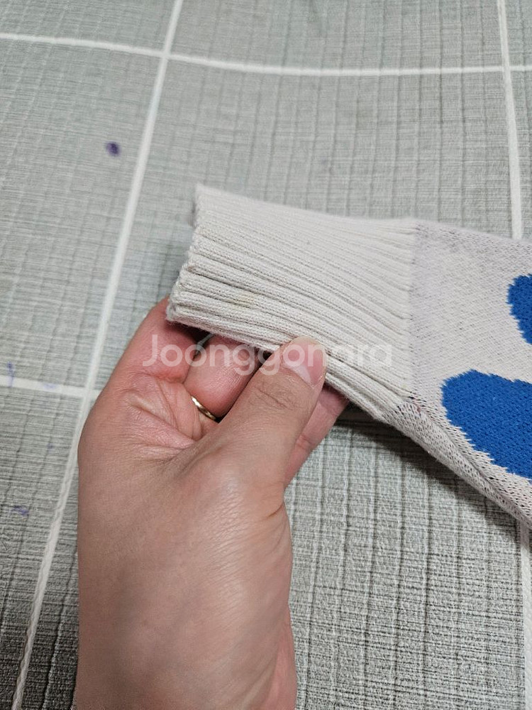 리미떼두두 블루퍼피 가디건 m사이즈 6천원--3