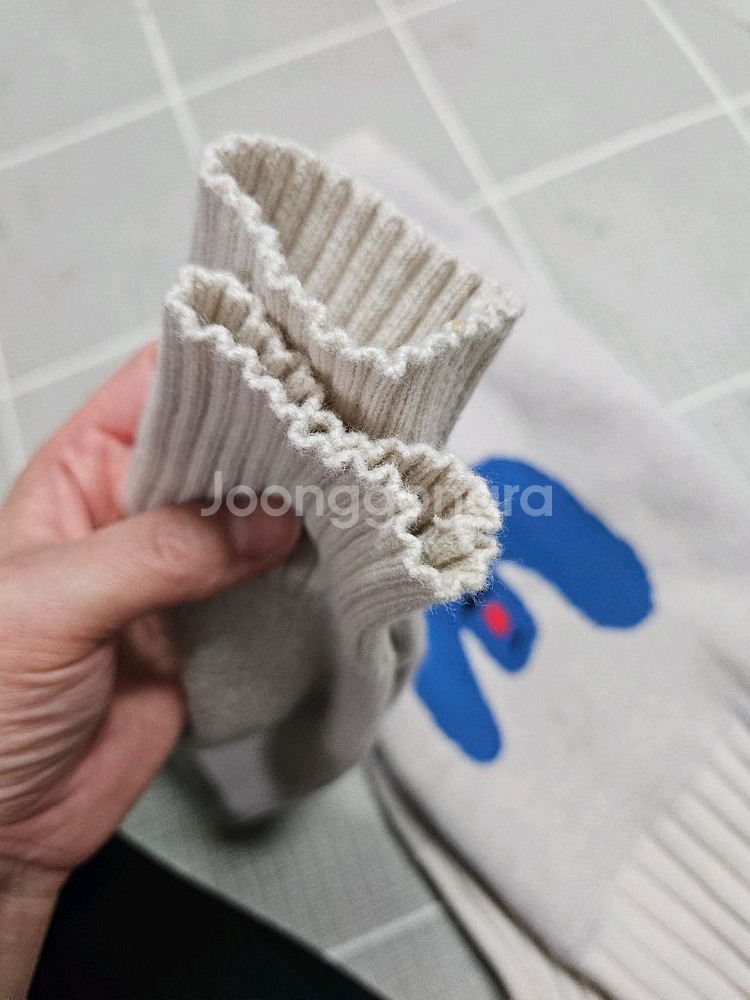 리미떼두두 블루퍼피 가디건 m사이즈 6천원--5