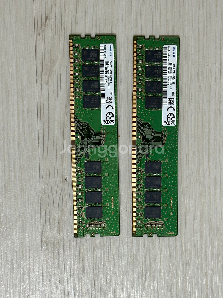 삼성 DDR4 3200 32gb ( 16gb x 2 )--0