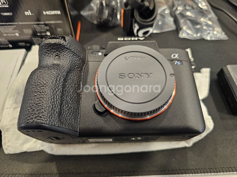 [정품,풀박스] 상태 S 소니 a7s3, 소니 sel50f1.2GM 렌즈 판매합니다.--1