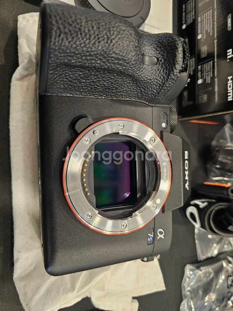 [정품,풀박스] 상태 S 소니 a7s3, 소니 sel50f1.2GM 렌즈 판매합니다.--5