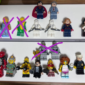 레고 미피 시리즈 (마블, DC, 히어로팩토리)