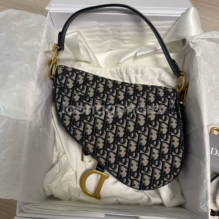 [풀구성]디올 새들백 미듐(스트랩+이너백 포함)--1