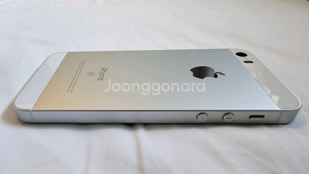 [짜깁기X정품] 아이폰 SE1 128GB 배터리신품 무음카메라 실버--10