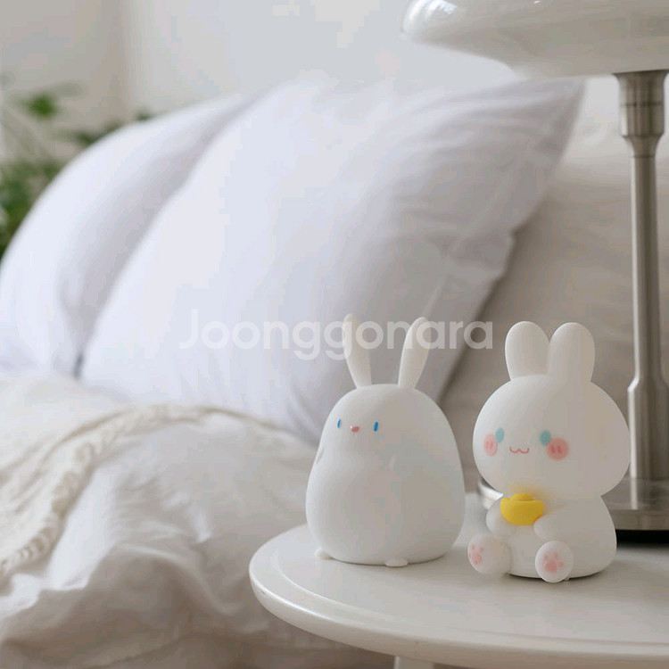 굿나잇 토끼 무드등 수면등 말랑이 출산 유아 아동수유등--2