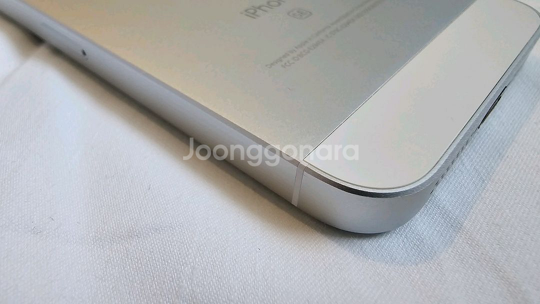 [짜깁기X정품] 아이폰 SE1 128GB 배터리신품 무음카메라 실버--5