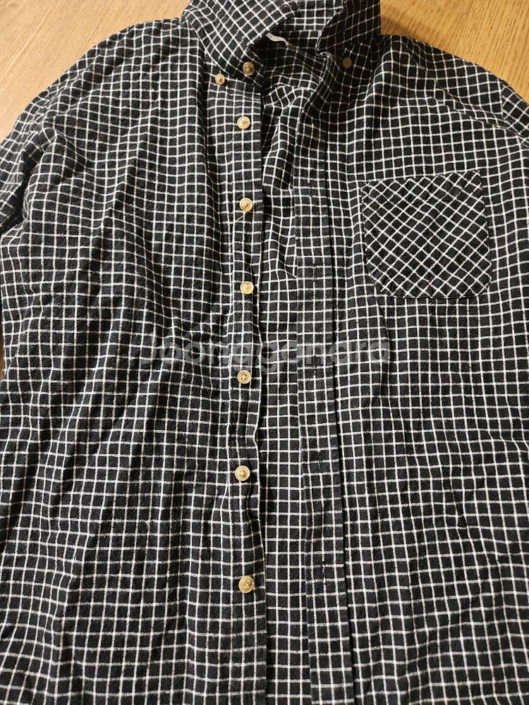 체크 셔츠 M사이즈--1