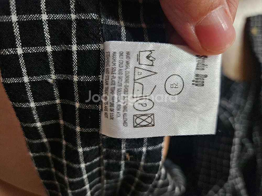 체크 셔츠 M사이즈--5