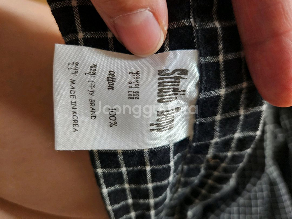 체크 셔츠 M사이즈--4