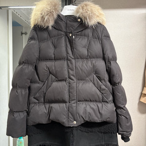 Sandro(산드로) 양털 덕다운 패딩