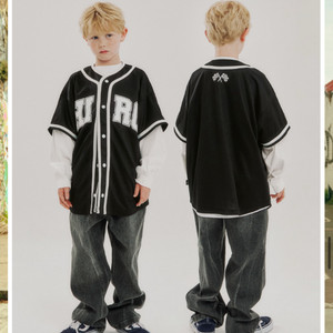 히로 베이스볼 자켓 [블랙 140]