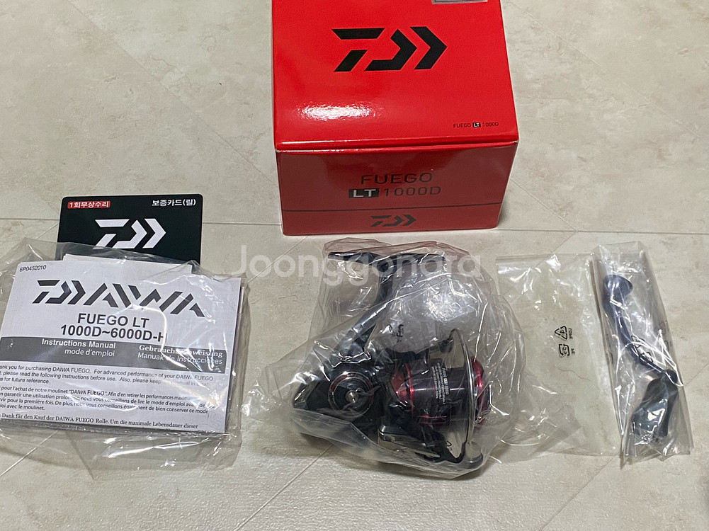 다이와 정품 17 후에고 1000D 스피닝릴 (새제품)--2
