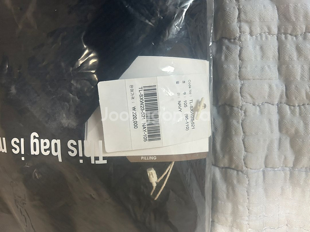 코오롱스포츠 남성 코듀로이 보아 셔켓 TLSXW23521 NAY 105사이즈--3