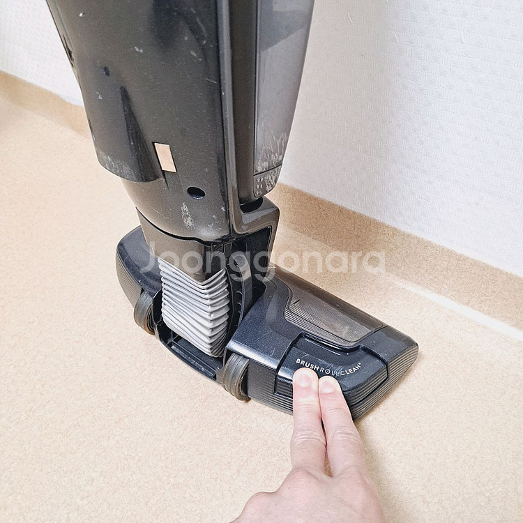 정상작동 일렉트로룩스 무선청소기 배터리빵빵함 네이비 2in1 스틱+핸디형--4