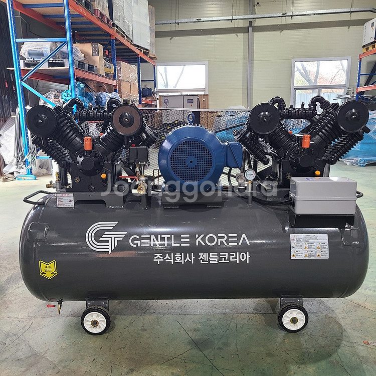 중고 중고압 15/20마력 500리터 콤프레샤 대형정비--0