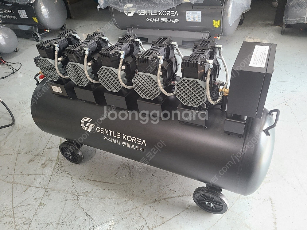 리퍼 10마력 240리터 오일프리 콤프레샤 단상220v--1