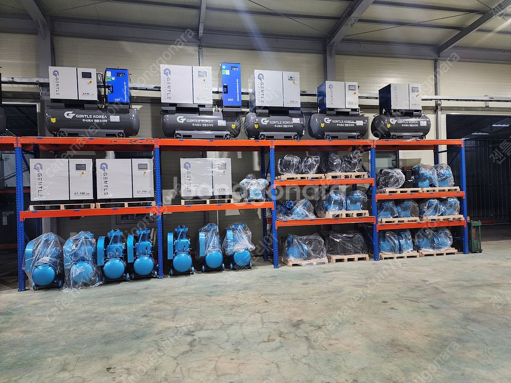 리퍼 10마력 240리터 오일프리 콤프레샤 단상220v--6