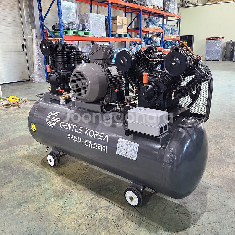 중고 중고압 15/20마력 500리터 콤프레샤 대형정비--6