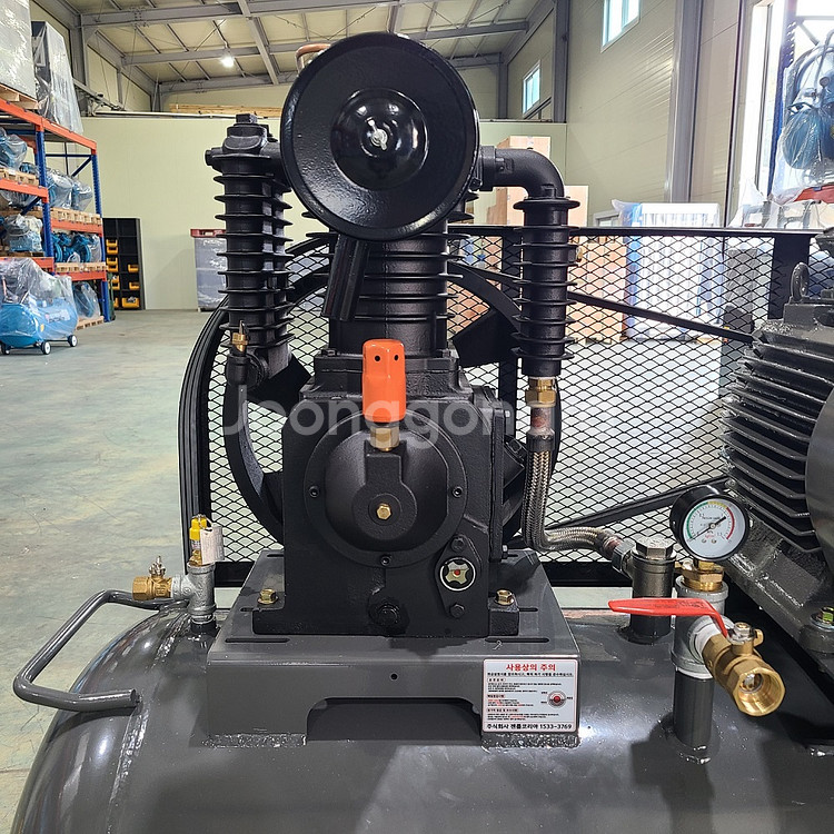 중고 중고압 15/20마력 500리터 콤프레샤 대형정비--8