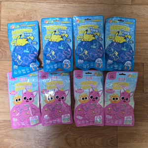 반값택배천원)모기밴드 피카츄/핑크퐁 야광키퍼링35개 1봉지 2천원