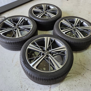 제네시스GV80 신형22인치 순정휠타이어