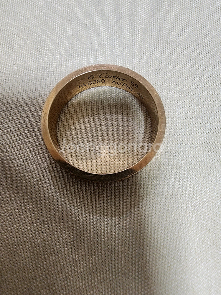 까르띠에 러브 반지 58사이즈--1
