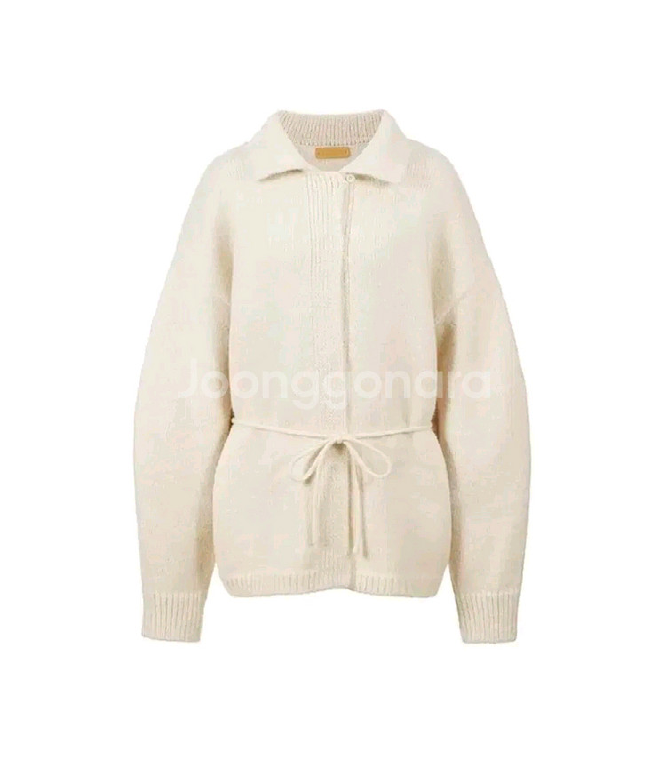 가격인하) 르917 돌먼 니트 슬리브 가디건--0