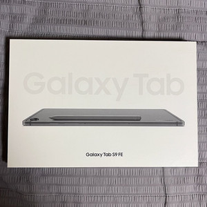 갤럭시 탭 S9 FE 128GB 그레이 풀박스 + 케이스, 강화유리, 펜촉