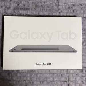갤럭시 탭 S9 FE 128GB 그레이 풀박스 + 케이스, 강화유리, 펜촉