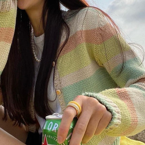 샤넬멀티울가디건