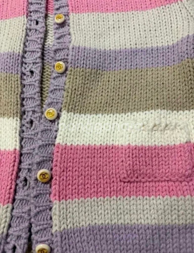 샤넬멀티울가디건--6