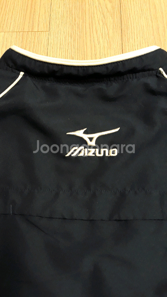 바람막이 미즈노 반집업 점퍼--4